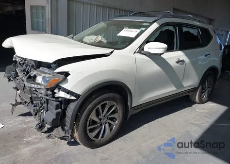 2015 Nissan Rogue Sl z USA, uszkodzony, nr VIN 5N1AT2MT3FC822077